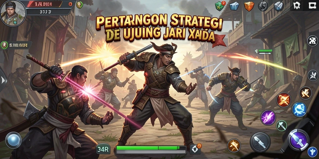 Gameplay dinamis dan strategi mendebarkan di 34R.