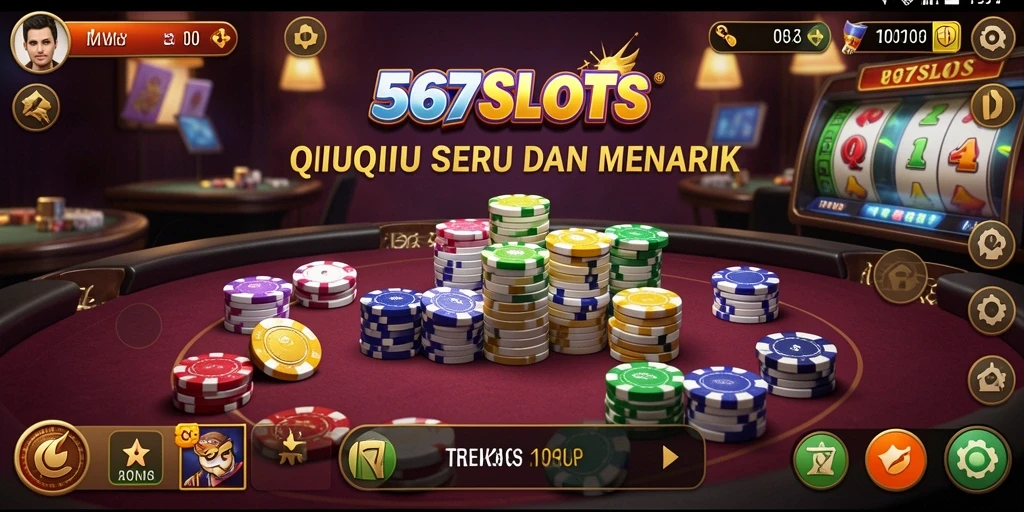 Tampilan gameplay QiuQiu yang mengasyikkan di 567SLOTS.