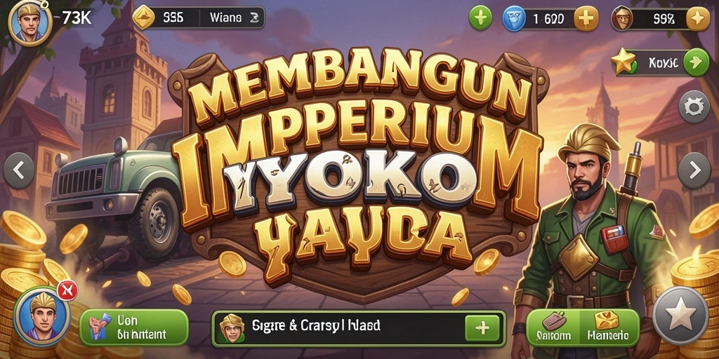 Tampilan gameplay seru dan realistik dari game Tycoon.