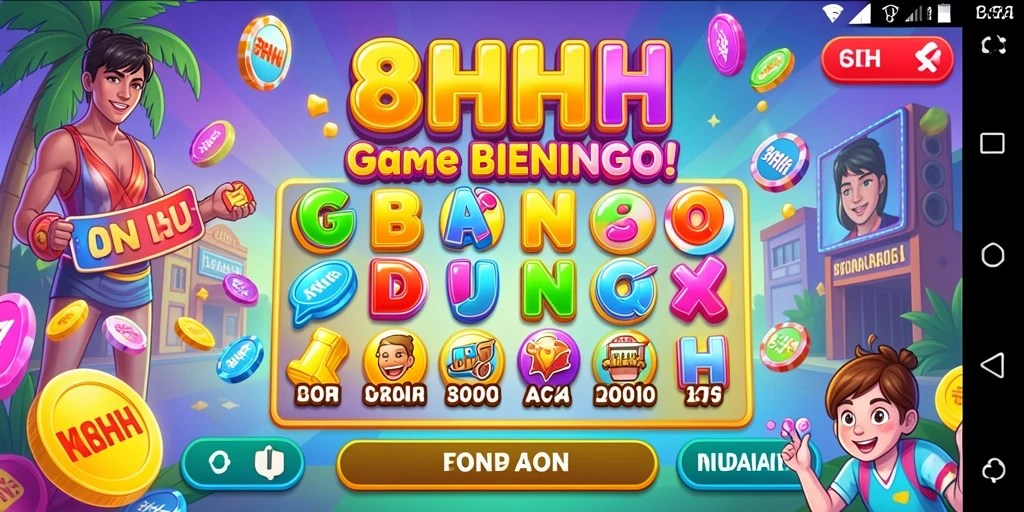 Tampilan gameplay <strong>8HHH</strong> yang seru dan menantang di Bingo.
