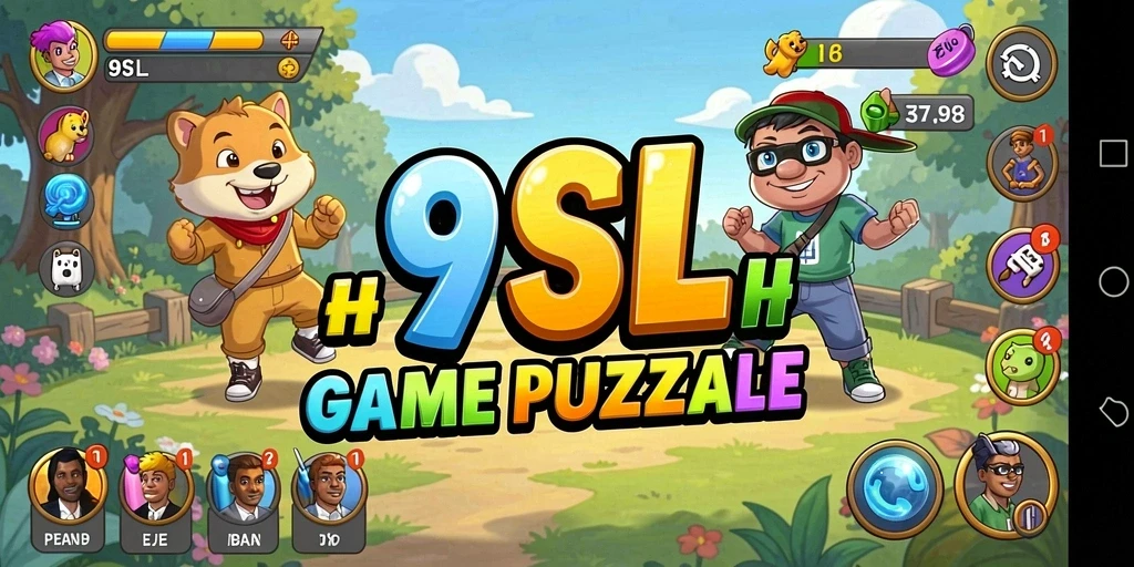 Screenshot gameplay 9SL yang menunjukkan tantangan Puzzle yang menarik.