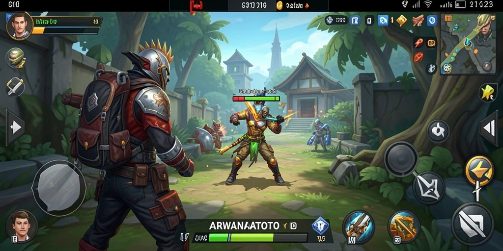 Screenshot utama ARWANATOTO menampilkan fitur pengingat dan catatan.