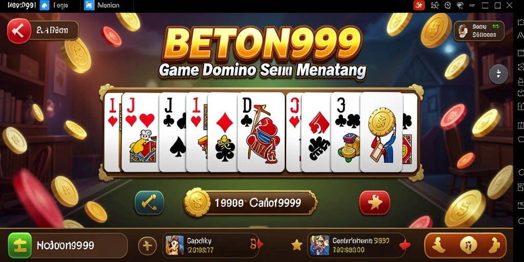 Tampilan gameplay seru dan grafis menawan di BETON999.