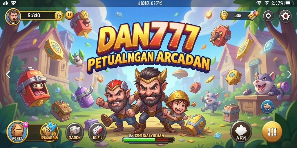 Tampilan gameplay seru dan tantangan menarik di DAN777.