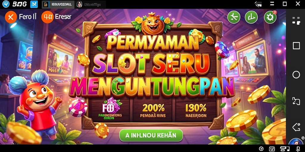 Gameplay menarik FO8 yang penuh warna dan fitur Slot.