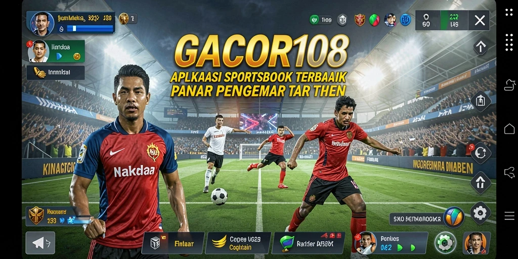 Tampilan antarmuka GACOR108 dengan opsi taruhan menarik.