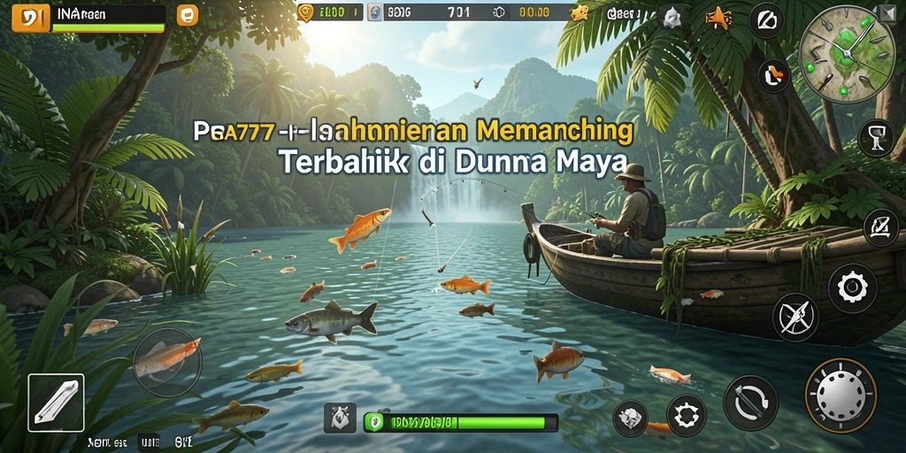 Screenshot gameplay INA777 menunjukkan aksi memancing yang seru dan menantang.
