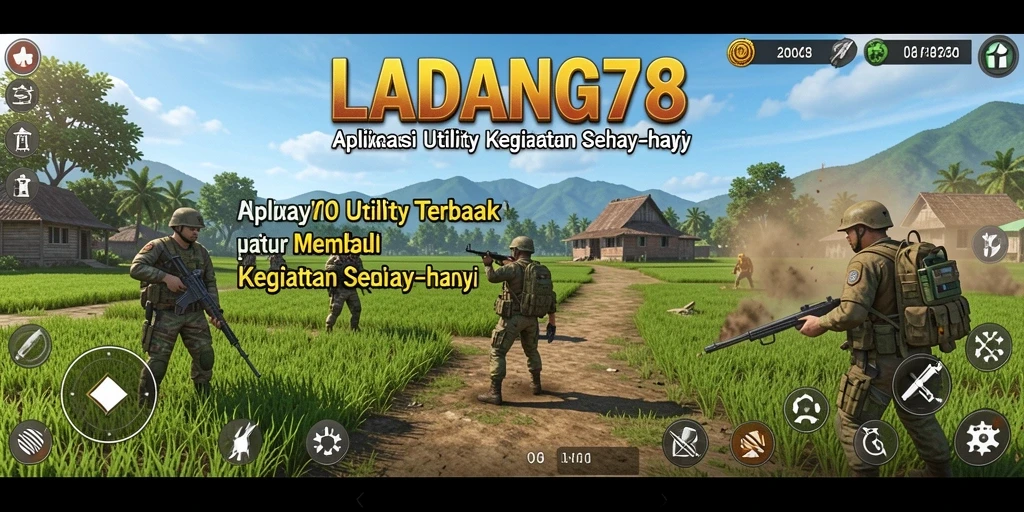 Tampilan antarmuka <strong>LADANG78</strong> yang sederhana dan efektif untuk manajemen tugas.