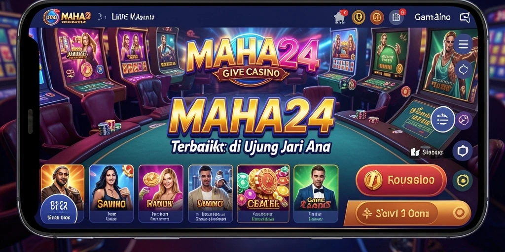 Tampilan gameplay MAHA24 yang mendebarkan dan interaktif.