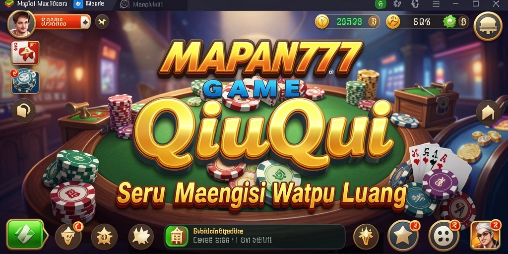 Tangkapan layar gameplay QiuQiu di MAPAN777 yang seru dan menantang.