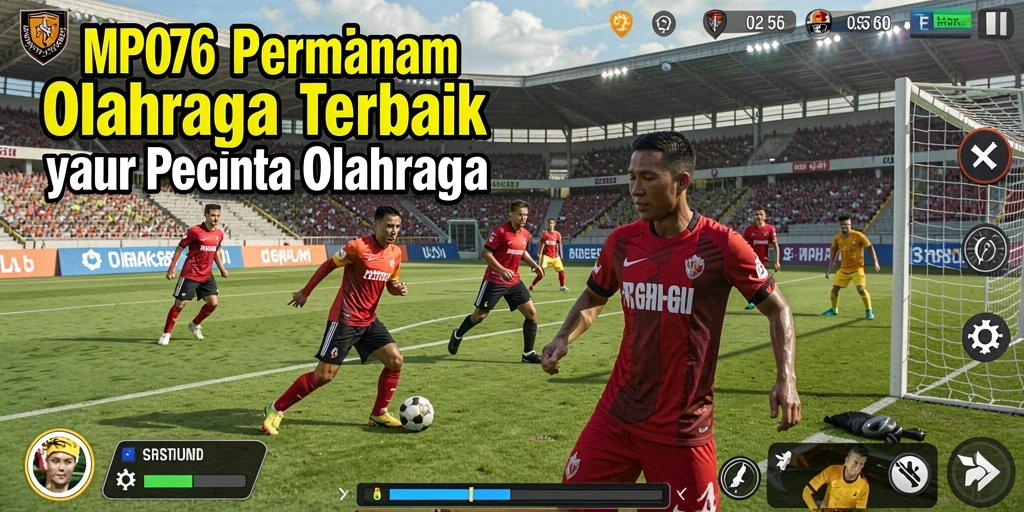Screenshot MPO76 menampilkan aksi penuh adrenalin dalam berbagai cabang olahraga.