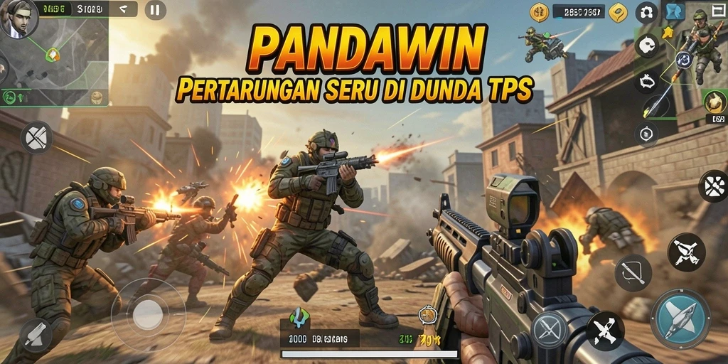 Tampilan gameplay PANDAWIN yang seru dan mendebarkan.