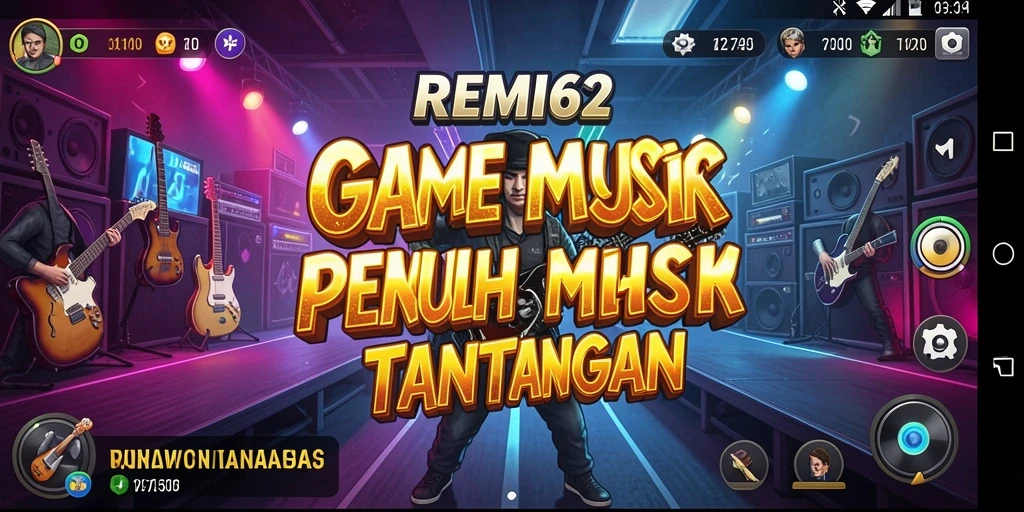 Tampilan gameplay seru dan menantang di REMI62.