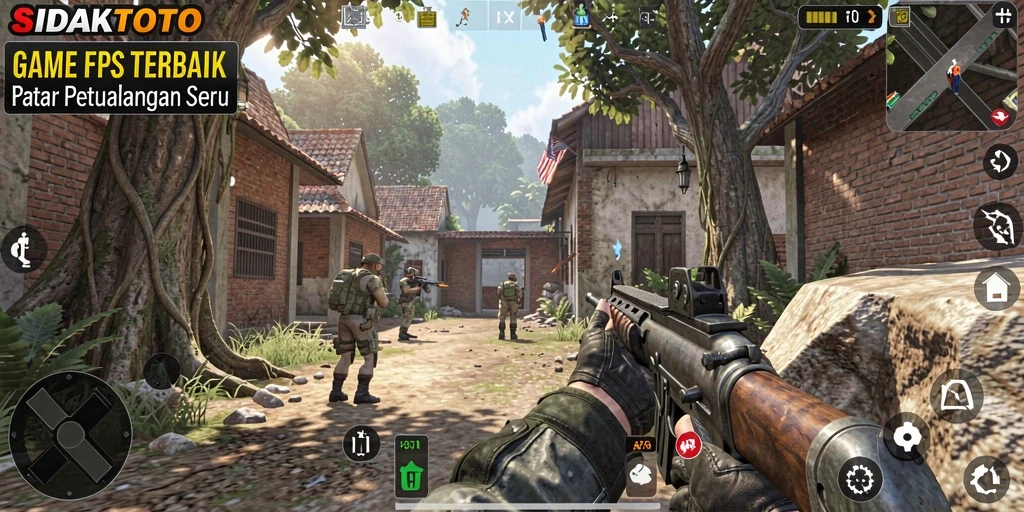 Tampilan gameplay mendebarkan dari SIDAKTOTO yang penuh aksi.